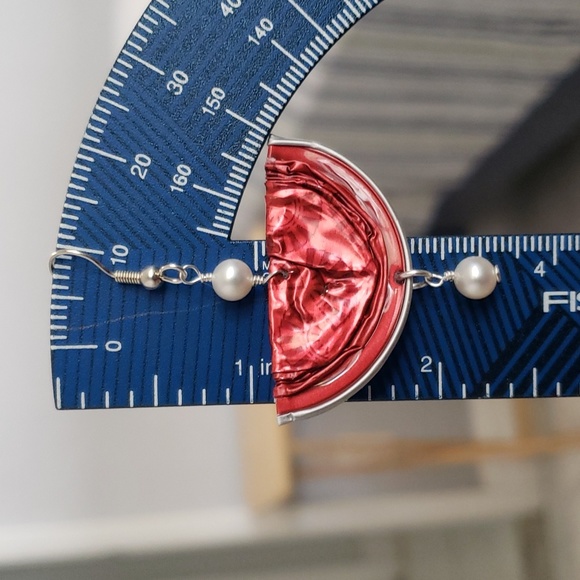 Nespresso capsules earrings - Picture 6 of 6